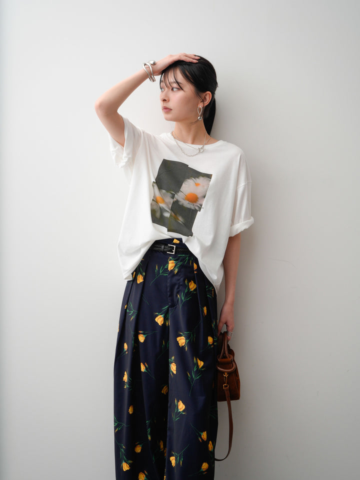 [SET]フラワーフォトTEE+選べるアクセセット(2set)