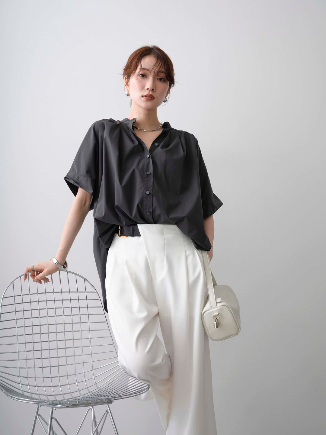 [SET] 蝙蝠無袖外套 + 蝙蝠無袖外套（2 件套）