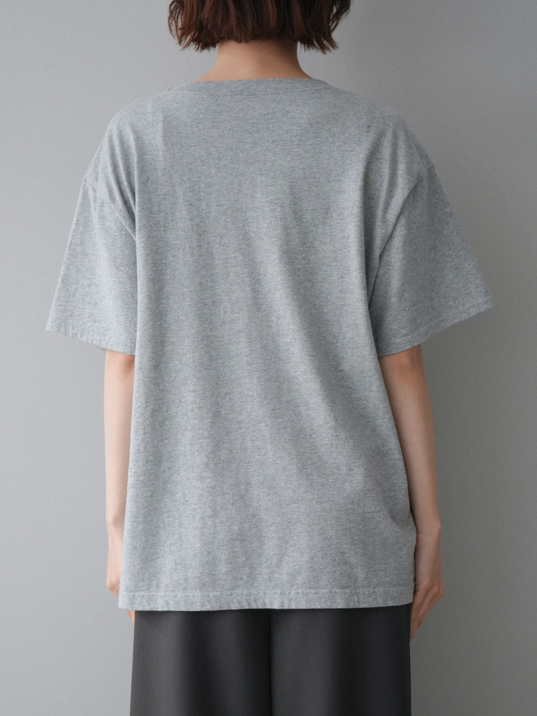 [予約]モノクロフォトTシャツ/mokugray2